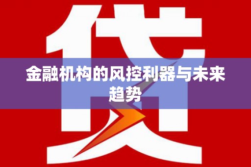 盈江金融机构的风控利器与未来趋势