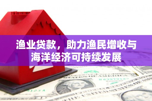 盈江渔业贷款，助力渔民增收与海洋经济可持续发展