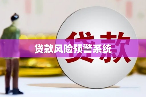 盈江贷款风险预警系统
