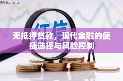 盈江无抵押贷款，现代金融的便捷选择与风险控制