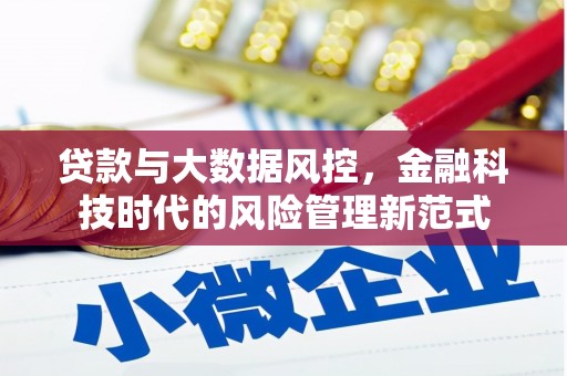 盈江贷款与大数据风控，金融科技时代的风险管理新范式
