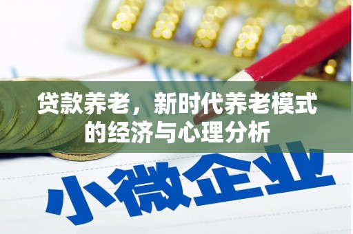 盈江贷款养老，新时代养老模式的经济与心理分析