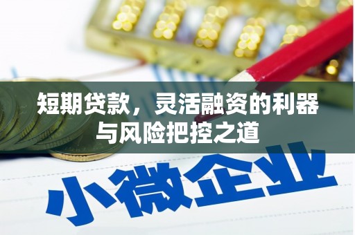 盈江短期贷款，灵活融资的利器与风险把控之道