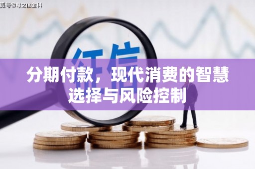 盈江分期付款，现代消费的智慧选择与风险控制