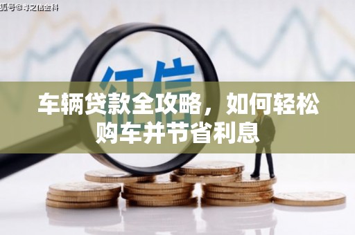 盈江车辆贷款全攻略，如何轻松购车并节省利息