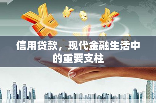 盈江信用贷款，现代金融生活中的重要支柱