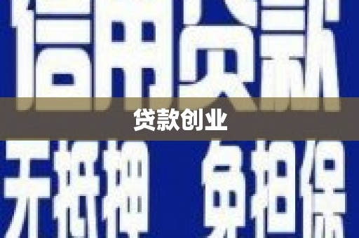 盈江贷款创业