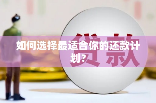 盈江如何选择最适合你的还款计划？