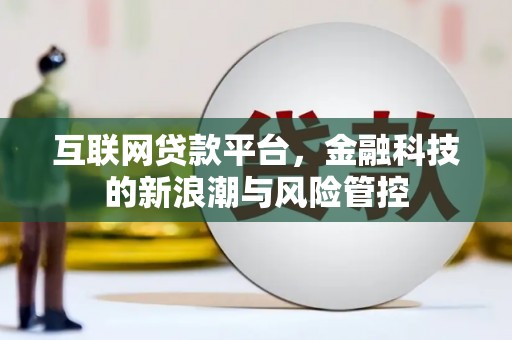 盈江互联网贷款平台，金融科技的新浪潮与风险管控