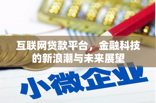 盈江互联网贷款平台，金融科技的新浪潮与未来展望