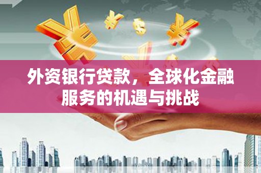 盈江外资银行贷款，全球化金融服务的机遇与挑战