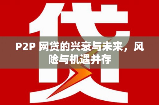 盈江P2P 网贷的兴衰与未来，风险与机遇并存