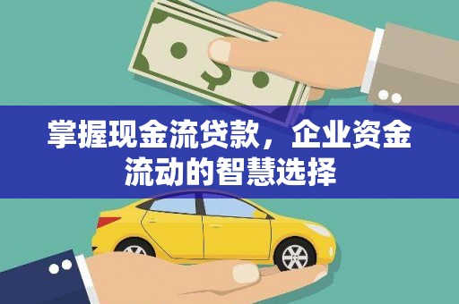 盈江掌握现金流贷款，企业资金流动的智慧选择