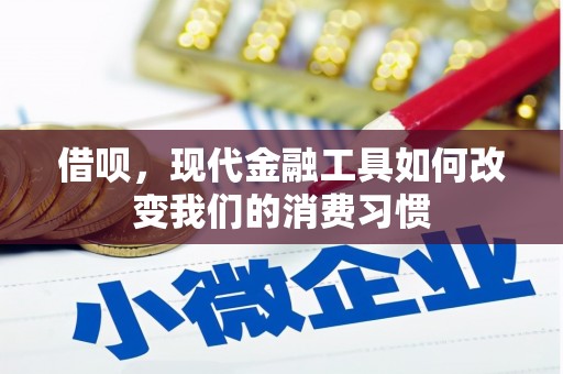 盈江借呗，现代金融工具如何改变我们的消费习惯