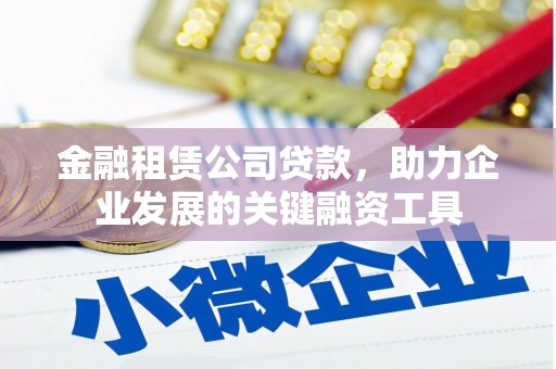 盈江金融租赁公司贷款，助力企业发展的关键融资工具