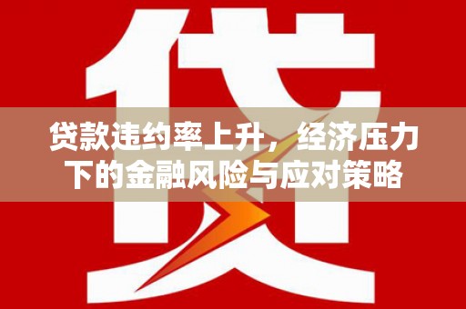 盈江贷款违约率上升，经济压力下的金融风险与应对策略
