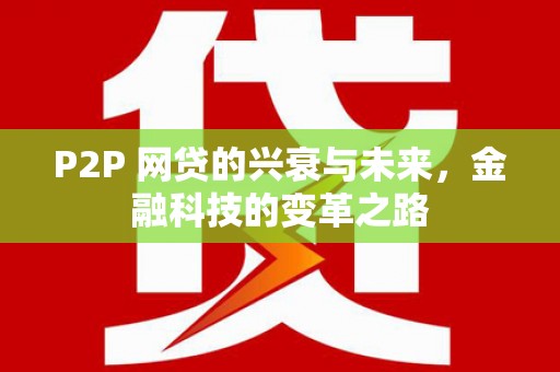 盈江P2P 网贷的兴衰与未来，金融科技的变革之路
