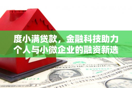 盈江度小满贷款，金融科技助力个人与小微企业的融资新选择