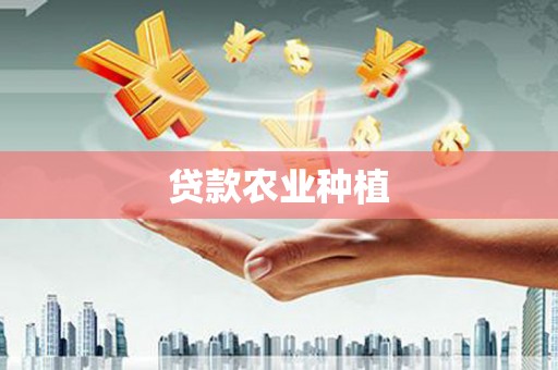 盈江贷款农业种植