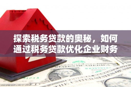 盈江探索税务贷款的奥秘，如何通过税务贷款优化企业财务