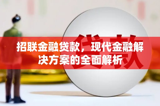 盈江招联金融贷款，现代金融解决方案的全面解析