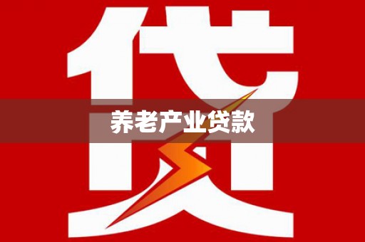 盈江养老产业贷款
