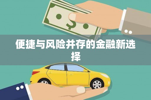 盈江便捷与风险并存的金融新选择