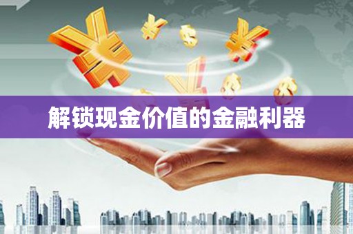 盈江解锁现金价值的金融利器