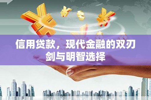 盈江信用贷款，现代金融的双刃剑与明智选择